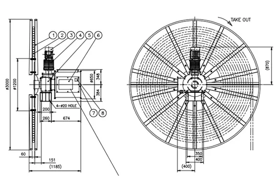 SKMD1-M1 cấu tạo tang quấn cáp