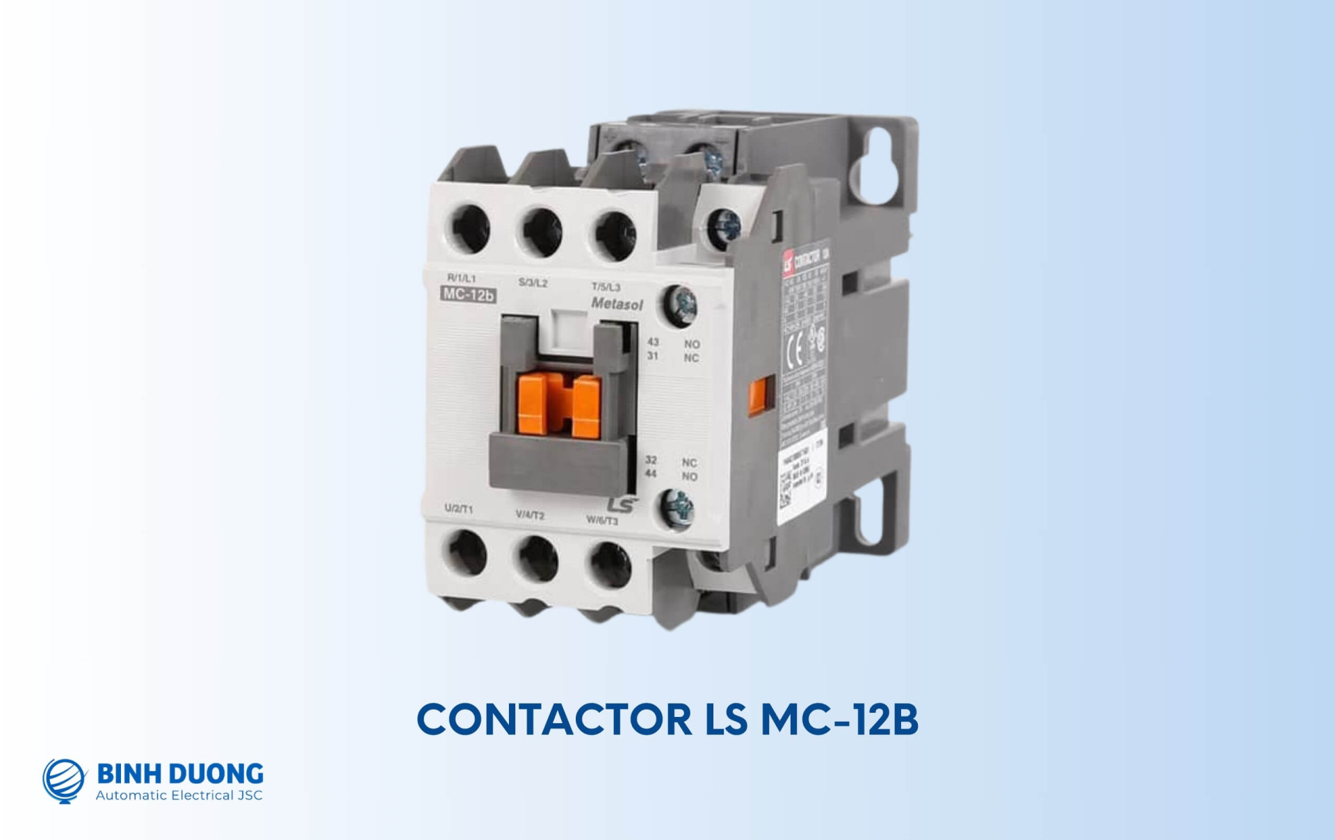 Contactor dùng để đóng cắt điện từ, được điều khiển bằng tín hiệu điện từ bên ngoài