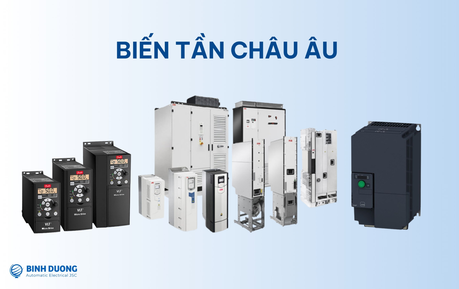 Biến tần xuất xứ châu Âu