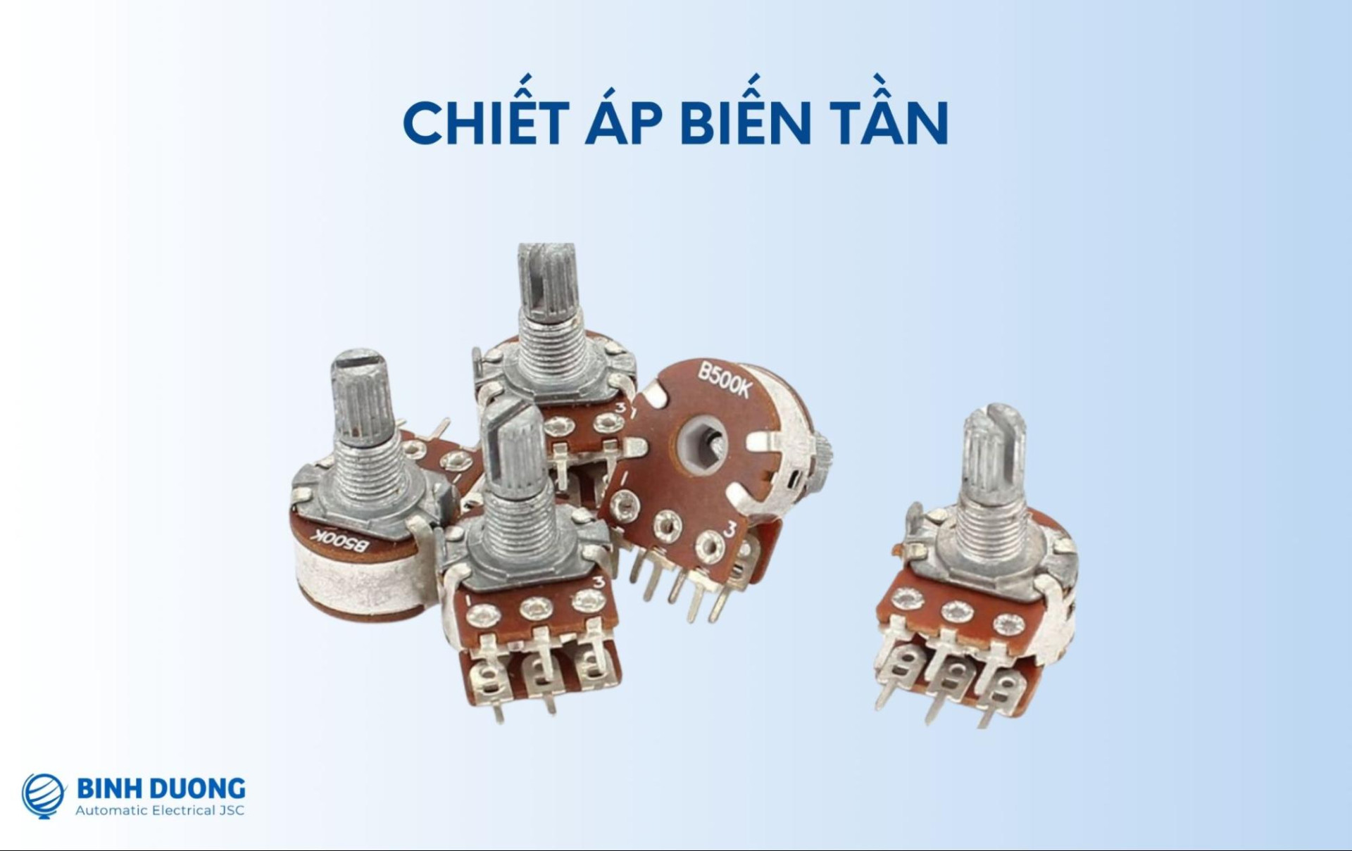 Chiết áp biến tần giúp tối ưu hoá hiệu suất hoạt động của động cơ
