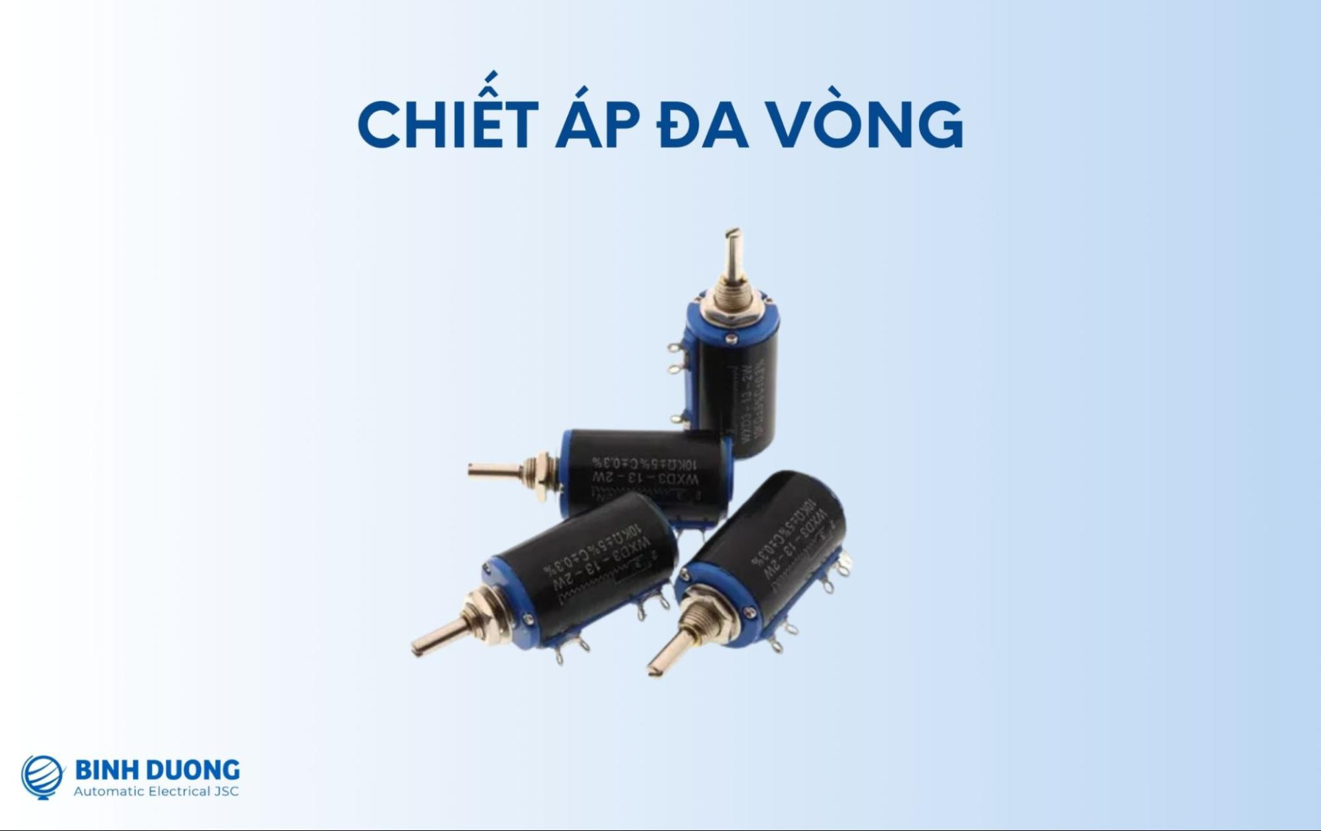 Chiết áp là gì? Các loại chiết áp đầy đủ nhất (cập nhật 2024) 39 Chiết áp đa vòng