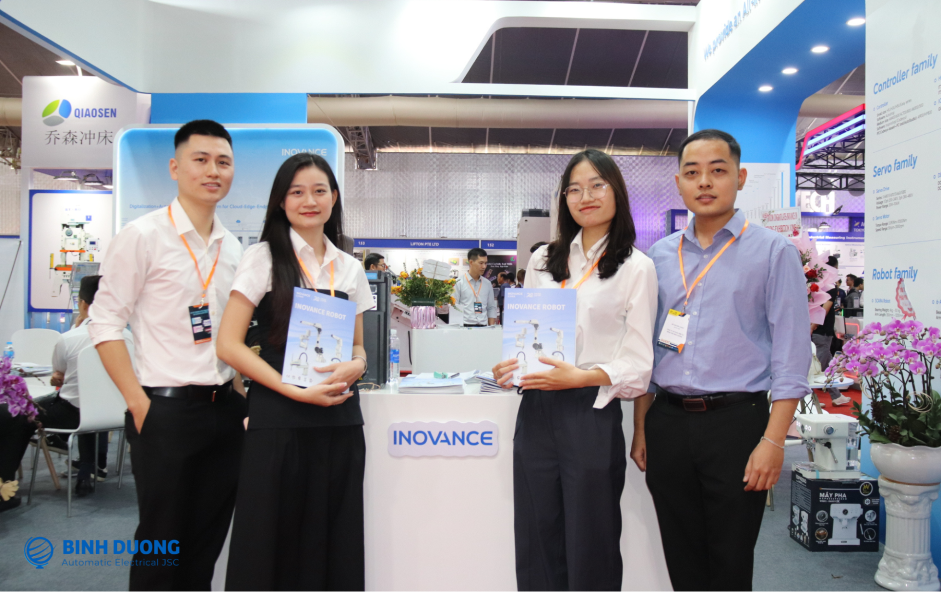 Hoàng Ngân TEC là đơn vị phân phối chính hãng biến tần Inovance tại Việt Nam