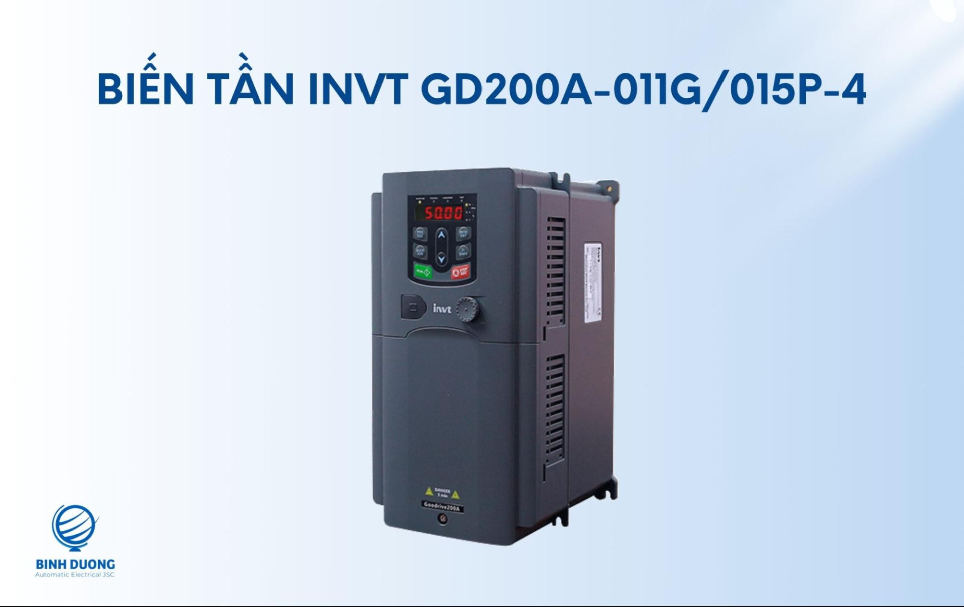Biến tần INVT 10kW GD200A-011G/015P-4