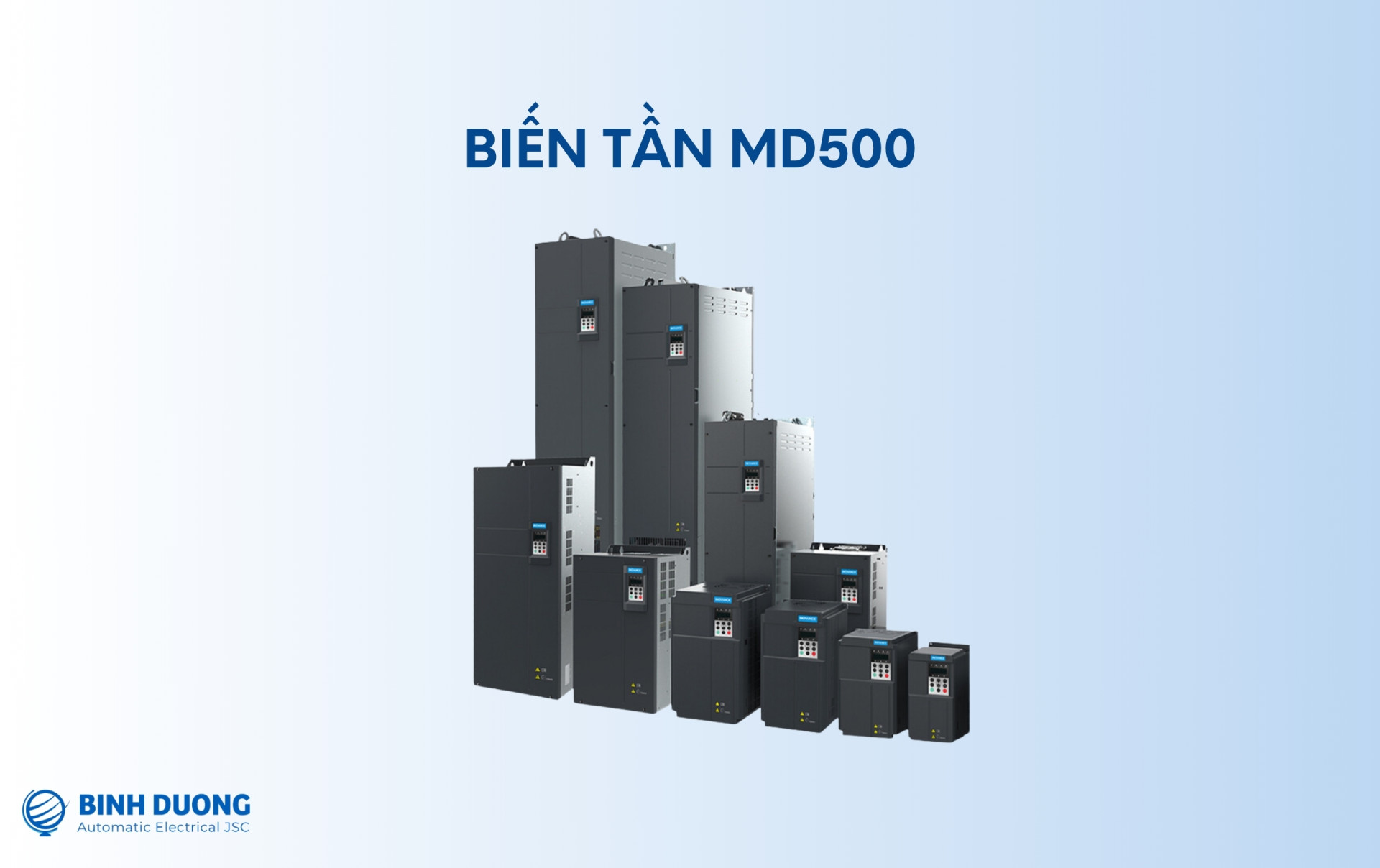 Top 5 dòng biến tần hạ thế Trung Quốc tốt nhất (Cập nhật 2025) 8 Biến tần Inovance MD500