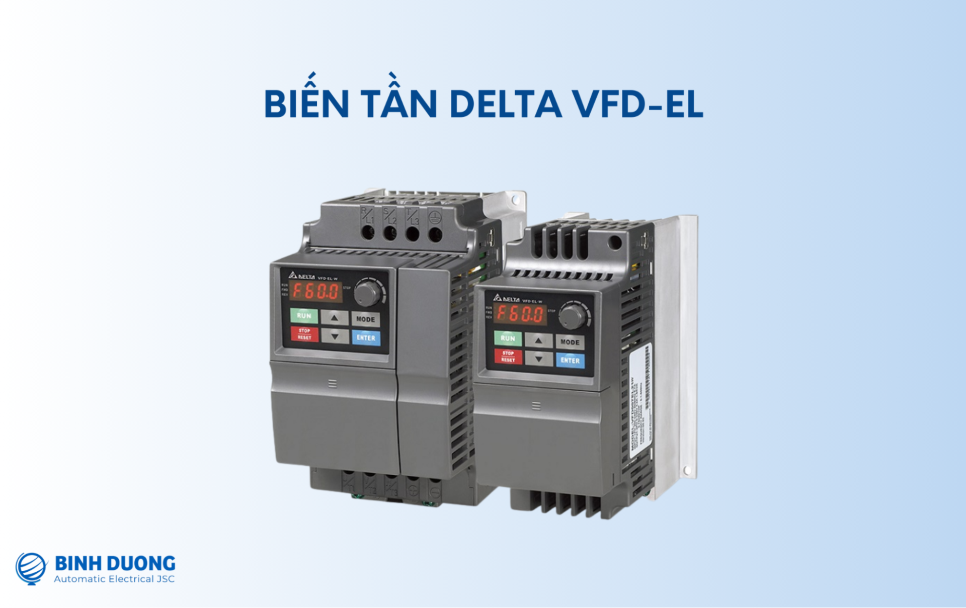 Top 5 dòng biến tần hạ thế Trung Quốc tốt nhất (Cập nhật 2025) 11 Biến tần Delta VFD-EL