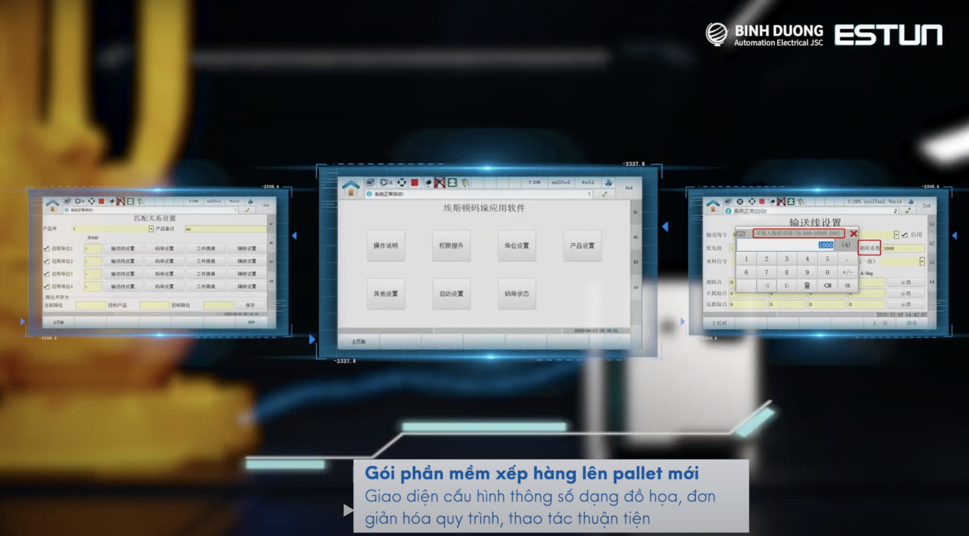 Robot xếp hàng ESTUN ER500-3200-PL
