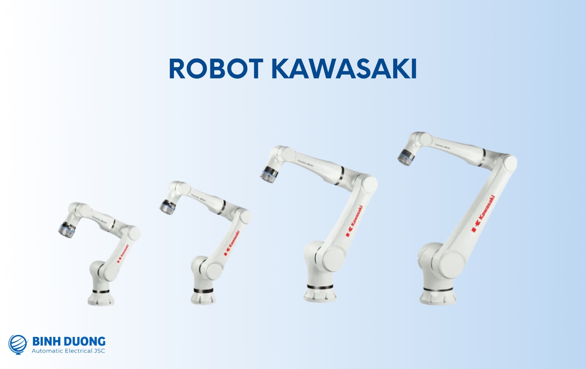 Cánh tay robot công nghiệp cũ nên mua, cách chọn, các lưu ý 4 Kawasaki