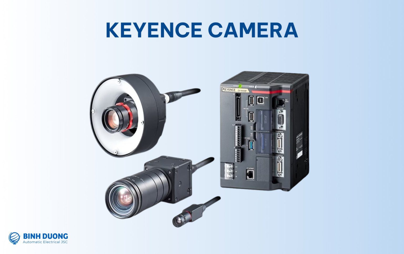 Keyence Camera Module Camera vision: Nên chọn Cognex, Keyence, Omron hay HIK?