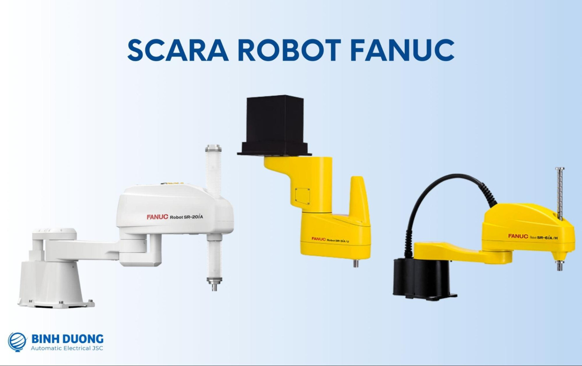Ứng dụng của robot SCARA trong công nghiệp hiện đại 21 Robot Fanuc