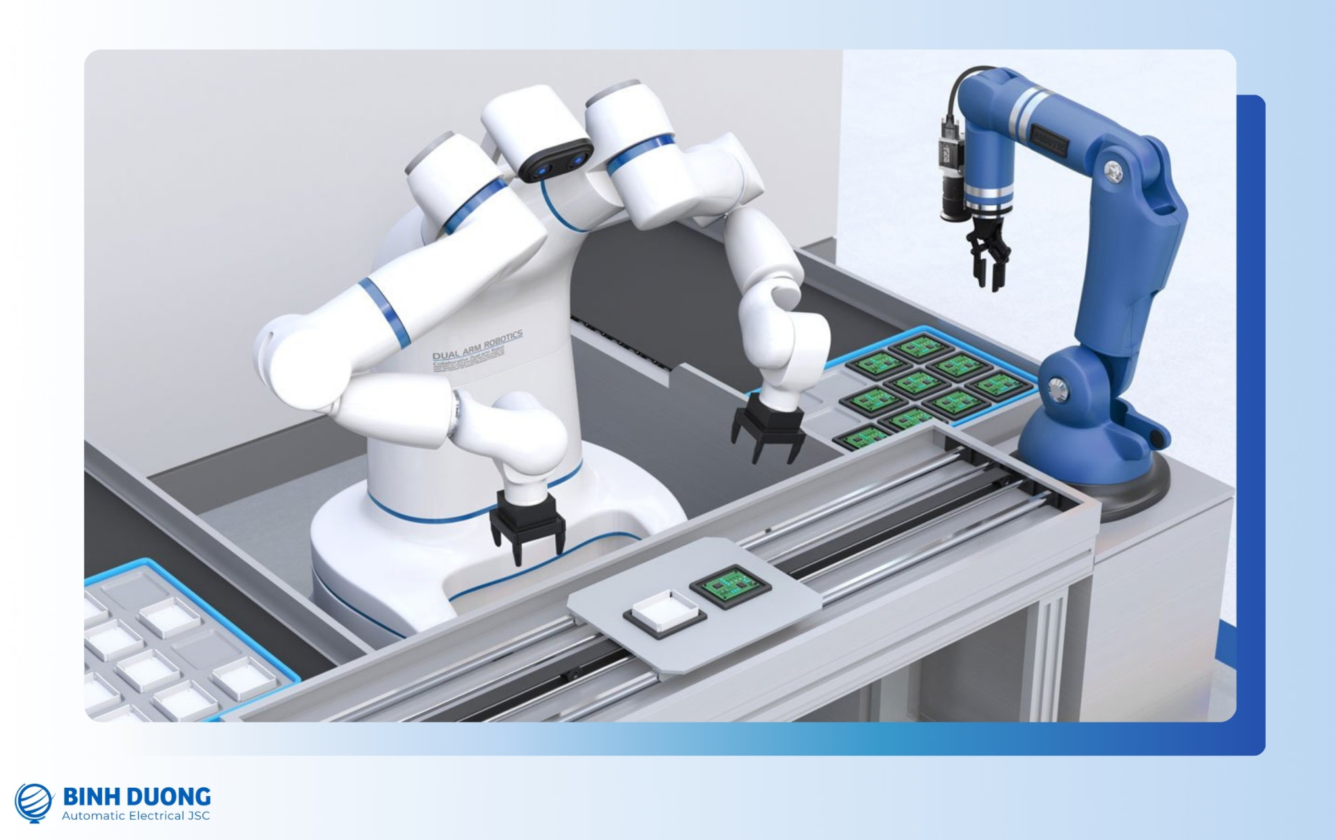 Cấu tạo của hệ thống robot vision