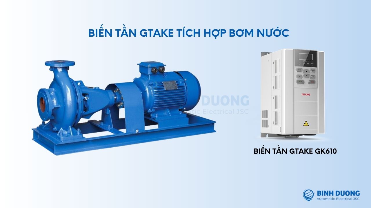 biến tần cho máy bơm nước