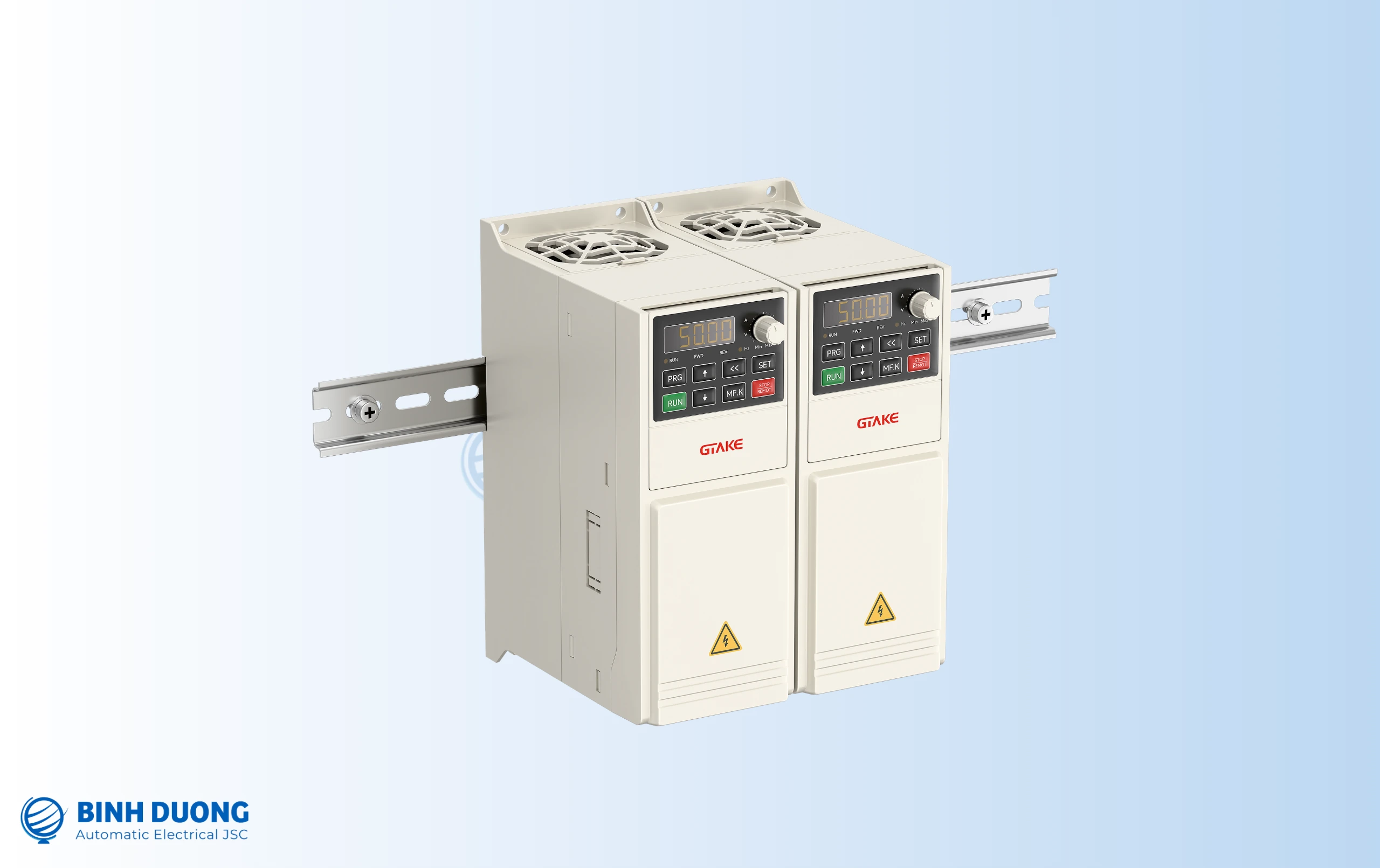 Biến tần GK310 2 Biến tần 3 pha giá rẻ GK310 hỗ trợ DIN Rail