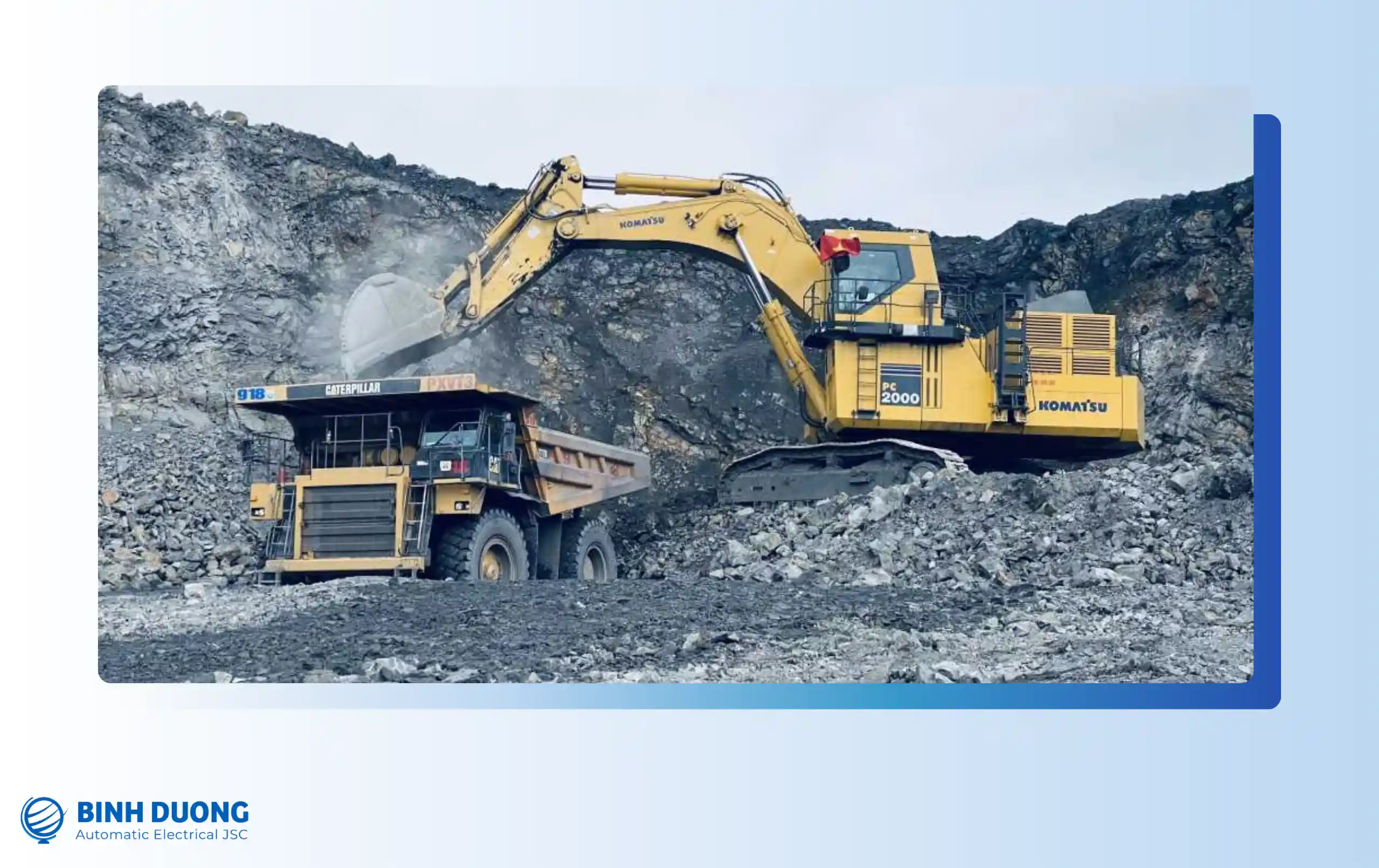 Máy xúc diesel là gì? 