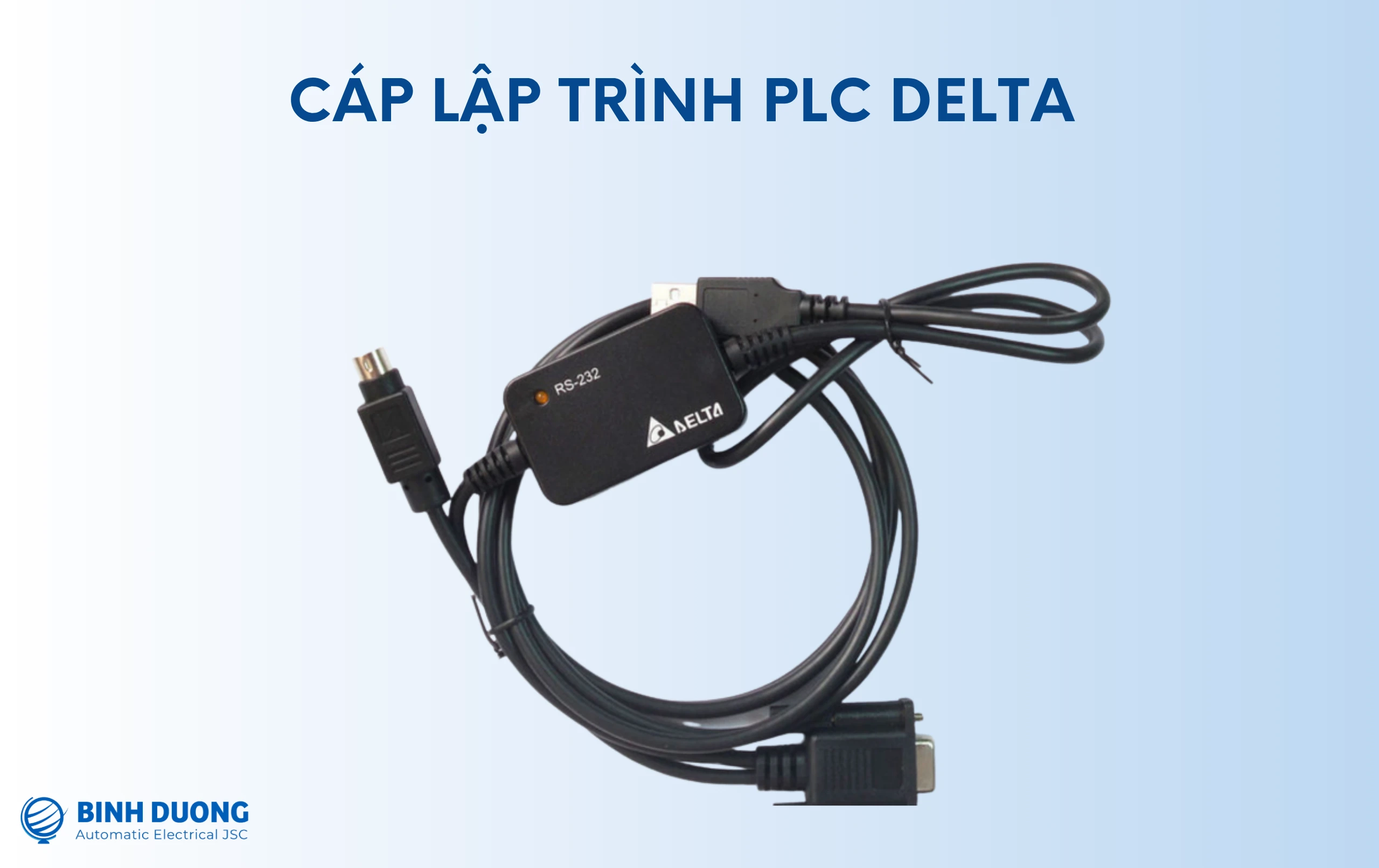 Cáp lập trình PLC Delta DVP 14SS2